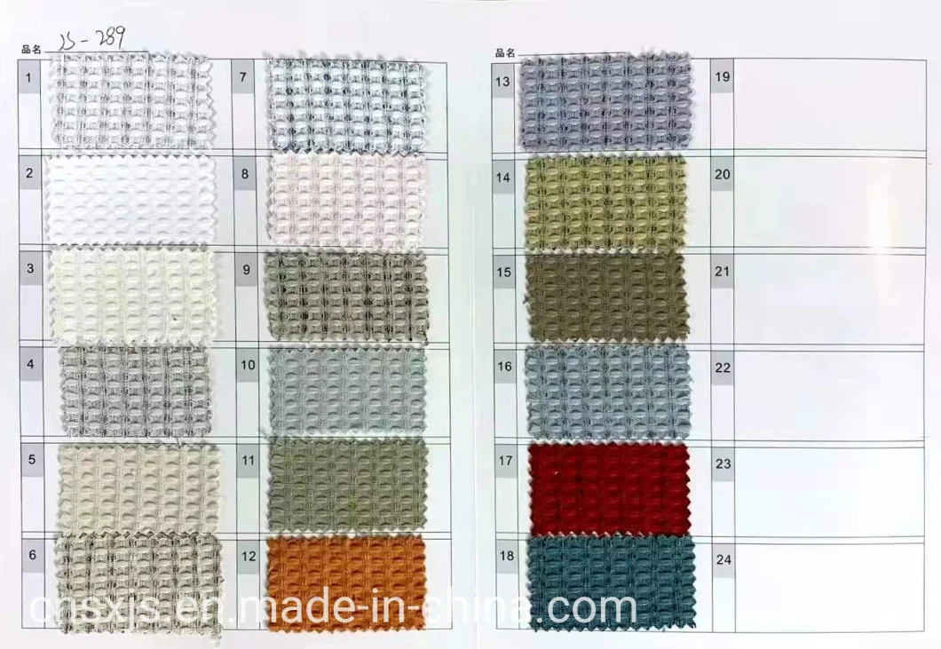 Pure Cotton Waffle Fabric Absorbs Water and Breathes Air